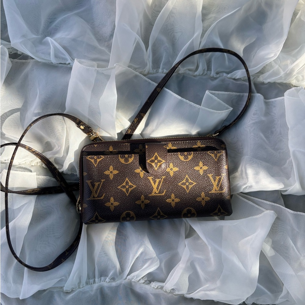 Crossbody Bag in Brown Monogram